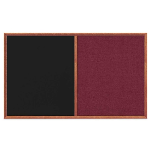 Slim Style Indoor Enclosed Corkboard, 18", UV501SCH-SATIN-SURF